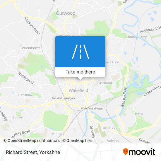 Richard Street map