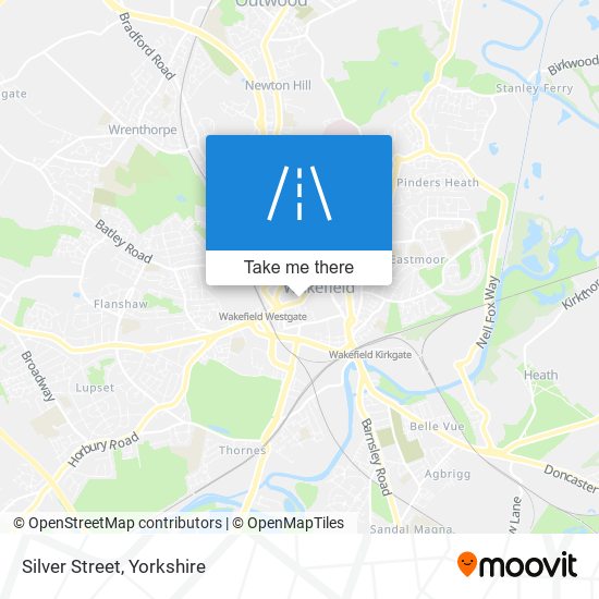 Silver Street map
