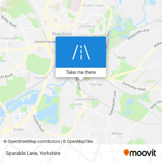 Sparable Lane map