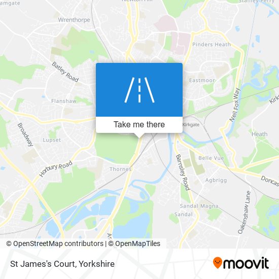 St James's Court map