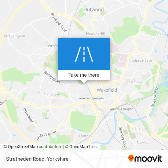 Stratheden Road map