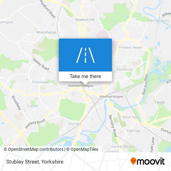 Stubley Street map