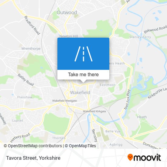 Tavora Street map