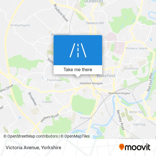 Victoria Avenue map