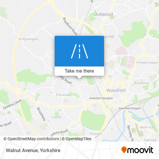 Walnut Avenue map