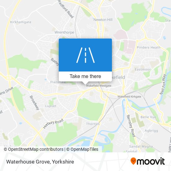 Waterhouse Grove map