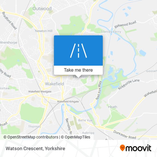 Watson Crescent map