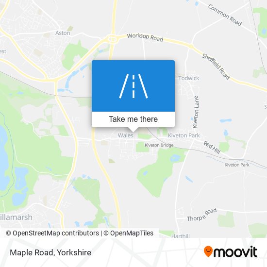 Maple Road map