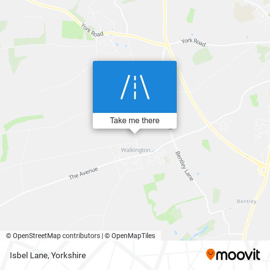 Isbel Lane map