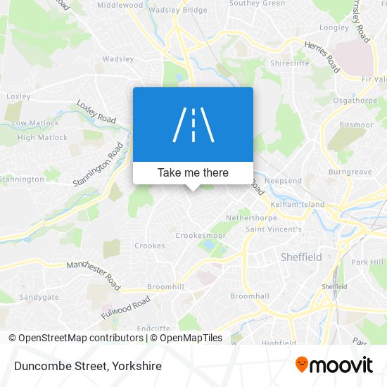 Duncombe Street map