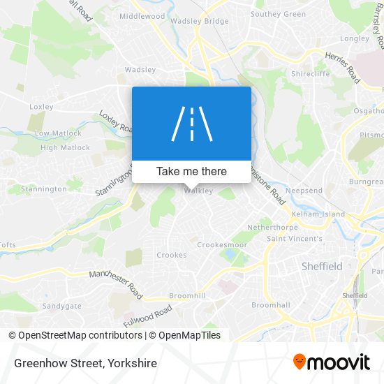 Greenhow Street map