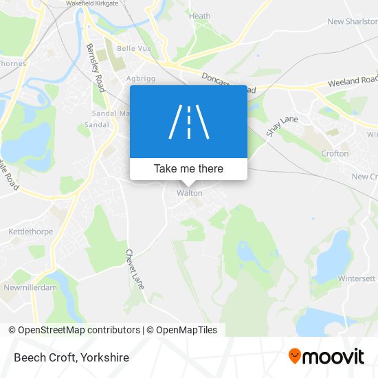 Beech Croft map