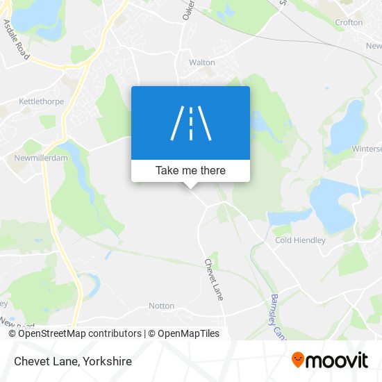 Chevet Lane map