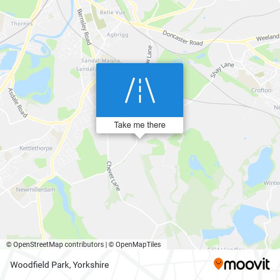 Woodfield Park map