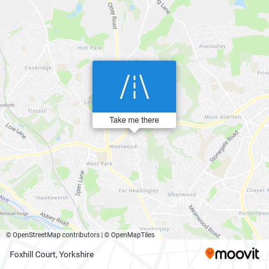 Foxhill Court map