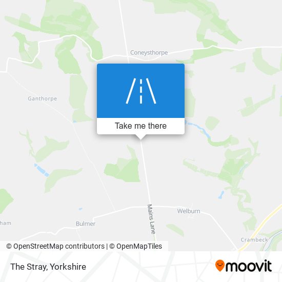 The Stray map