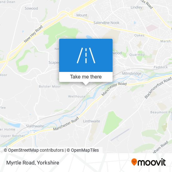 Myrtle Road map