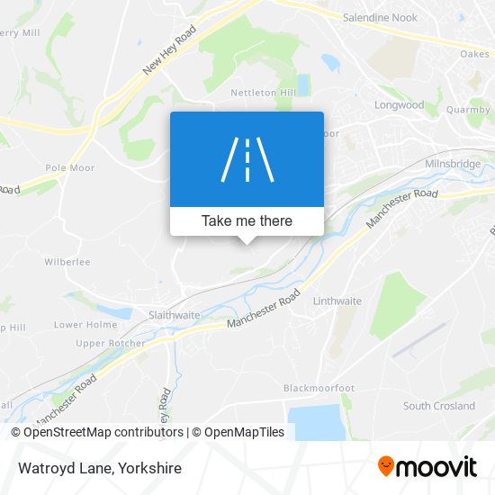 Watroyd Lane map
