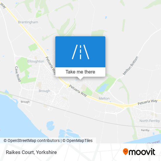 Raikes Court map