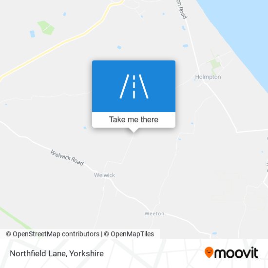 Northfield Lane map