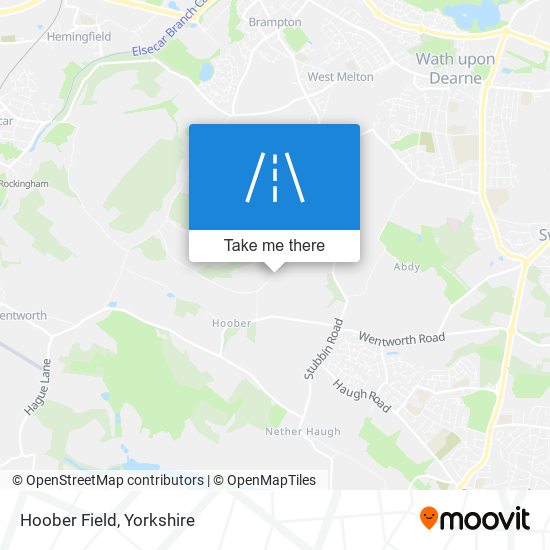 Hoober Field map
