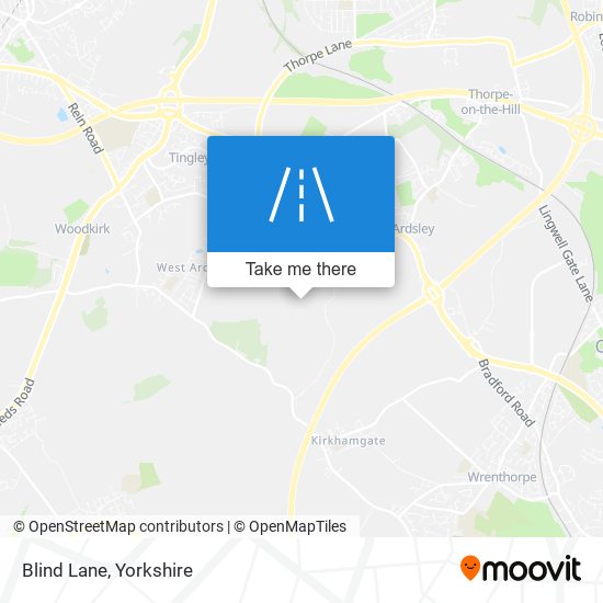 Blind Lane map