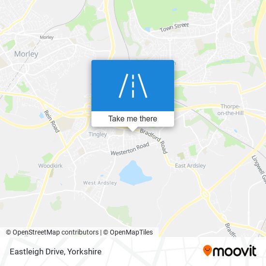 Eastleigh Drive map