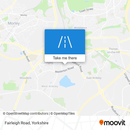 Fairleigh Road map