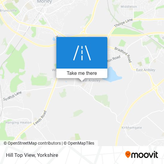 Hill Top View map