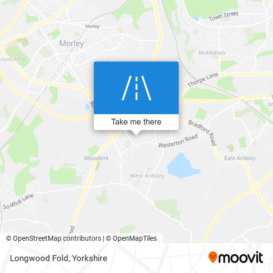 Longwood Fold map