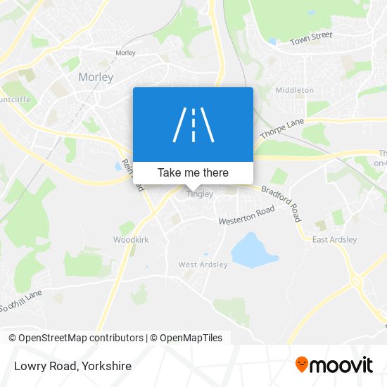 Lowry Road map