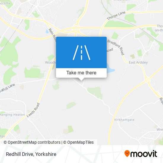 Redhill Drive map