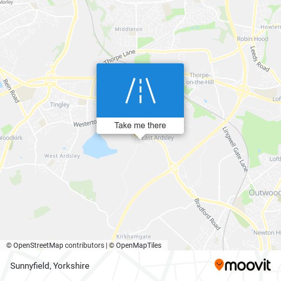 Sunnyfield map