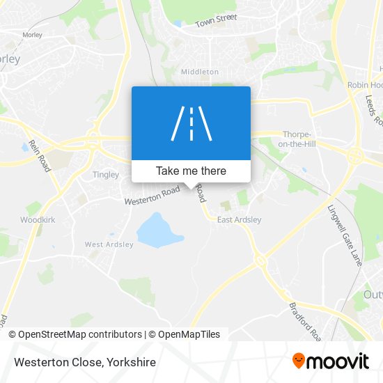 Westerton Close map