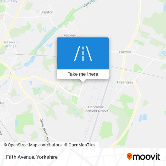 Fifth Avenue map