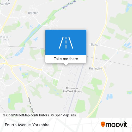 Fourth Avenue map