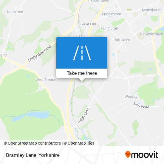 Bramley Lane map