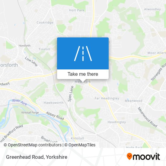 Greenhead Road map
