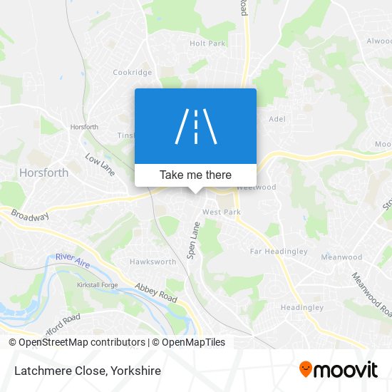Latchmere Close map