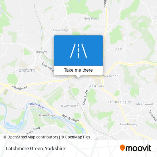 Latchmere Green map