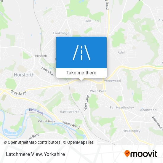 Latchmere View map