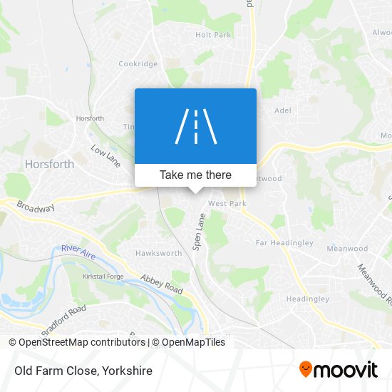 Old Farm Close map