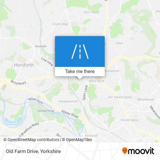 Old Farm Drive map