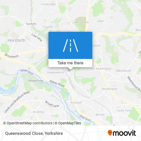 Queenswood Close map