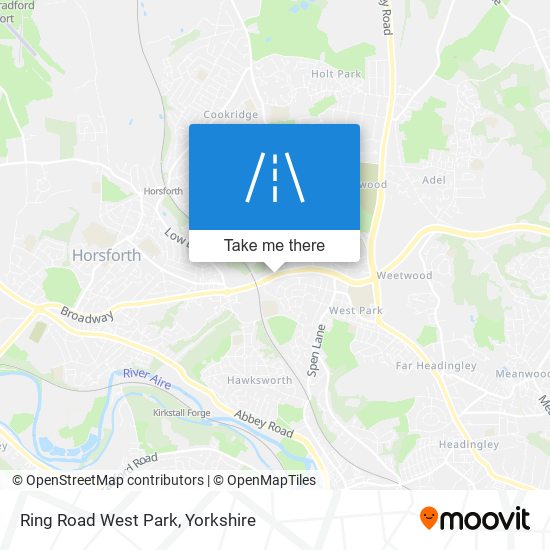 Ring Road West Park map