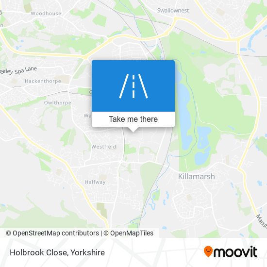 Holbrook Close map