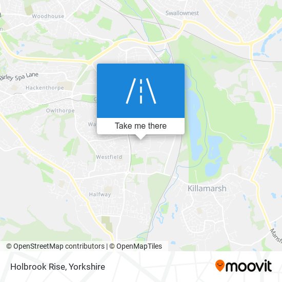Holbrook Rise map