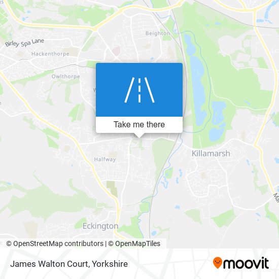 James Walton Court map