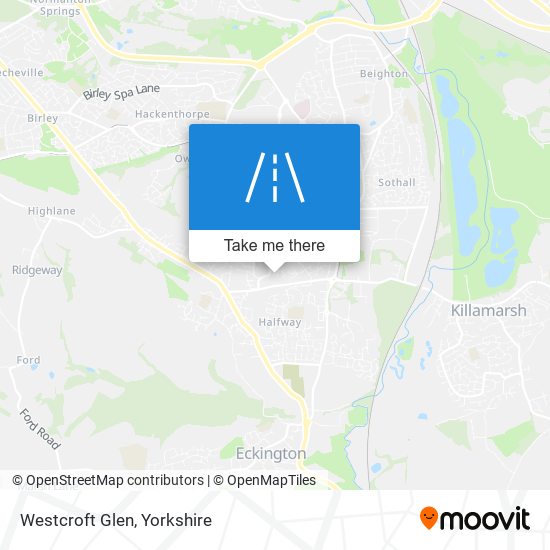 Westcroft Glen map