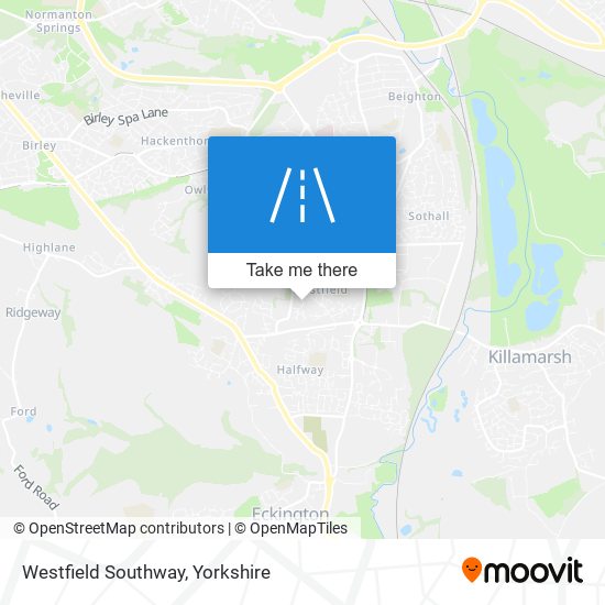 Westfield Southway map